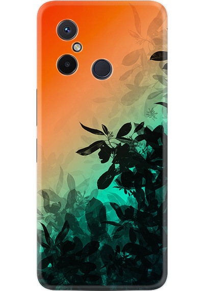Xiaomi Redmi 12C Kılıf Silikon Desen Özel Seri Güzel Çiçekler 1712