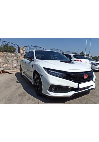 Honda Civic Fc5 Uyumlu Kaput Venti Type-R Kaput Vent Piano Black