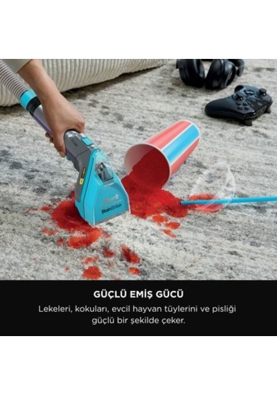 Pet Başlıklı Koltuk Yıkama Makinesi, Leke Çıkarma Ve Temizleme