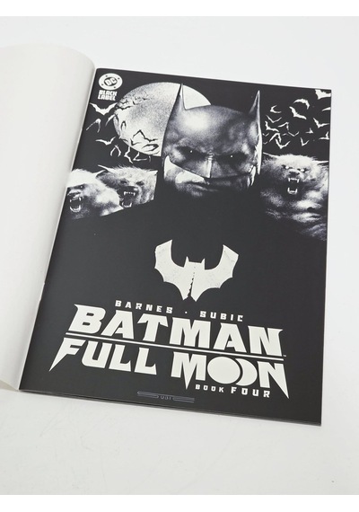 Batman Full Moon 4 Cover A Regular Stevan Subic Glow-ın-the-dark Cover İngilizce Çizgi Roman