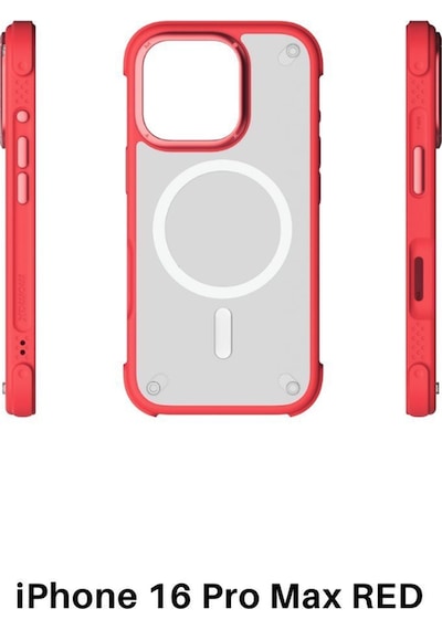 Momax MUAP24XLR AiR CaseForm Apple Uyumlu iPhone 16 Pro Max Manyetik Telefon Kılıfı