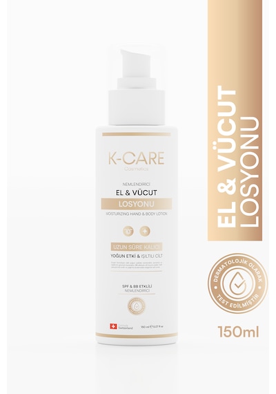 K K-care Cosmetics El Vücut Losyonu 150 ML