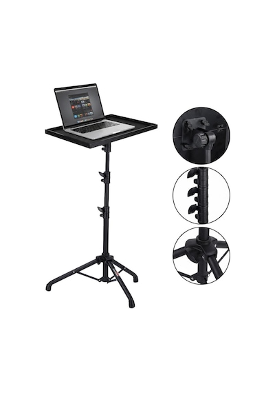 Lastvoice Lp-20l Ayarlanabilir Yüksek Kaliteli Notebook Laptop Standı Sehpası 70-160 Cm Yükseklik Ayarlı