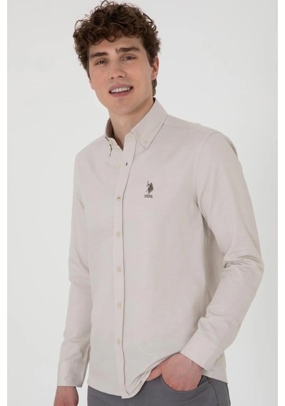 U.S. Polo Assn. U.s. Polo Assn. Erkek Gömlek Gri U.S. Polo Assn. U.s. Polo Assn. Erkek Gömlek Gri