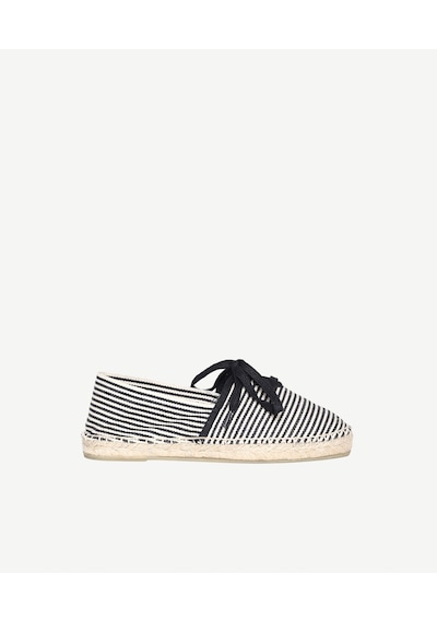 Yargıcı Yumuşak Kanvas Fiyonklu Espadril 26ykay4035x 001 Siyah
