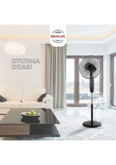 Mirkraft Fs-k40br Stand Fan Vantilatör Uzaktan Kumandalı 16''