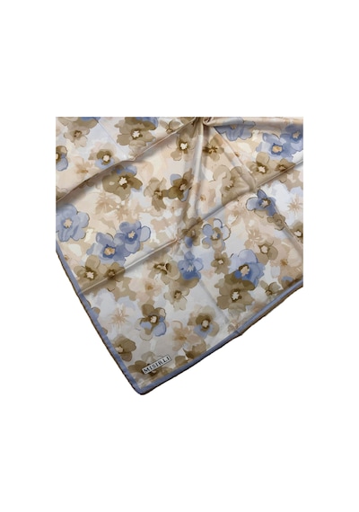 Mim Eşarp Mısırlı Eşarpları Silky Cocoon Trend Polyester Twill Sport Eşarp Turkuaz