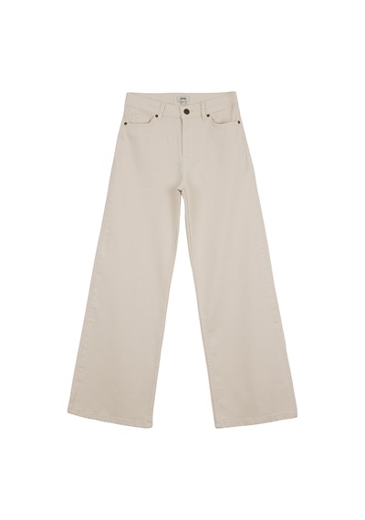 Jeep Ekru Kadın Straight Denim Pantolon J4wl-pnt7093