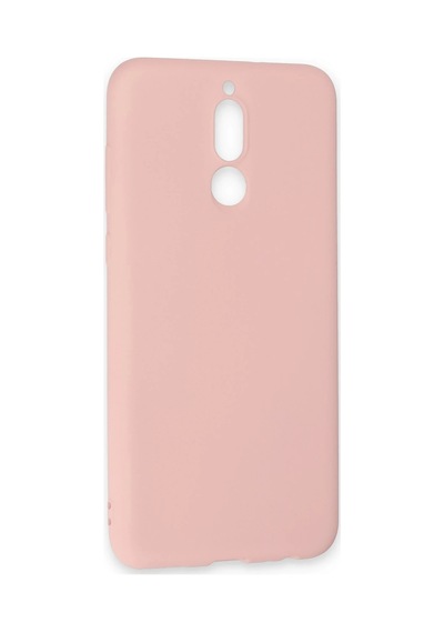 Newface - 813 - Huawei Mate 10 Lite Kılıf Nano İçi Kadife Silikon - Csmo-tex - - Pudra