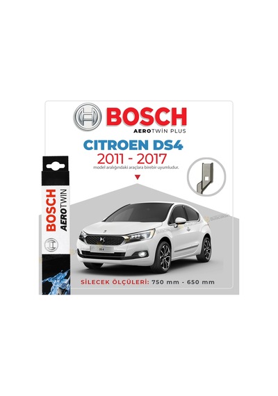 Citroen Ds4 Muz Silecek Takımı 2011-2017 Bosch Aerotwin