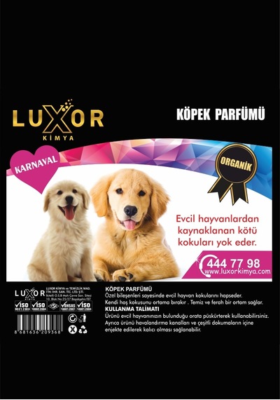 Luxor Köpek Parfümü Karnaval 200 ml