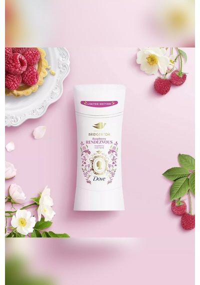 Dove Bridgerton Raspberry Rendezvous Antiperspirant Stick Deodorant 74gr