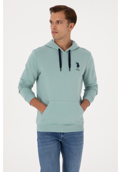 U.s. Polo Assn. Erkek Mint Sweatshirt 50307703-vr090 Mint