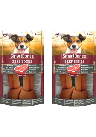 Smartbones Biftekli Medium Kemik 2 Li 158 Gr. X 2 Adet