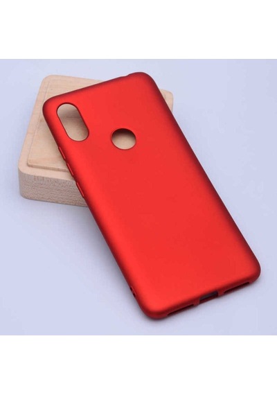 Xiaomi Mi 8 Kılıf Zore Premier Silikon Kapak Kırmızı