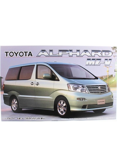 Fujimi Id-69 18754 1/24 Ölçek, Toyota Alphard Mz-v Ff/2wd, 8 Kişilik Minibüs Plastik Model Kiti