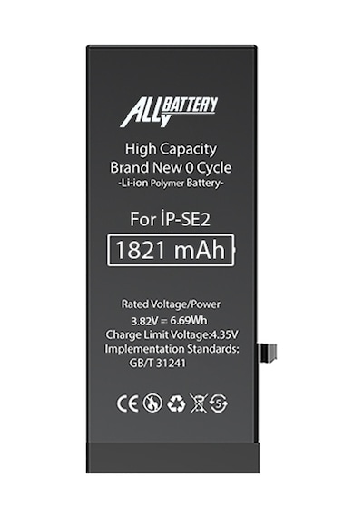 Ally Apple Uyumlu iPhone SE 2020 1821 mAh Yüksek Kapasiteli Pil Batarya