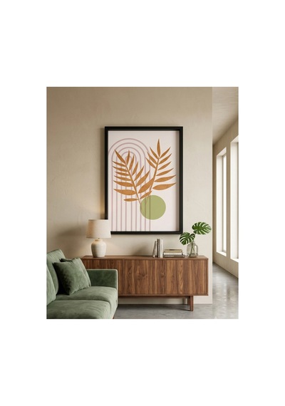 Modern Soyut Yaprak Duvar Tablosu 50x70 Cm 5 Cm Derin Çerçeveli Mdf Tuval Kumaş Baskılı Premium De Modern Soyut Yaprak Duvar Tablosu 50x70 Cm 5 Cm Derin Çerçeveli Mdf Tuval Kumaş Baskılı Premium De