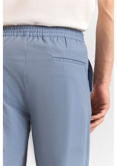 Süvari Mavi Slim Düz Jogger Pantolon Pn2020500758-m04