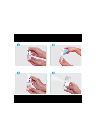 Herşeytrend Şarjlı Mini Yüz Nemlendirici Dezenfektan Cihazı Mist Sprayer
