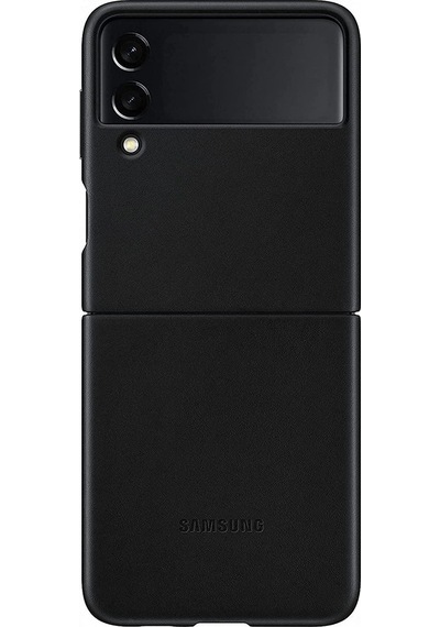 Samsung Uyumlu Galaxy Z Flip3 5G Deri Kilif Hakiki Deri Lether Cover Ef- 396479271