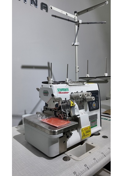 Sewpower Moonstar P6 4 İp Akıllı Full Otomatik Overlok Makinası Yok