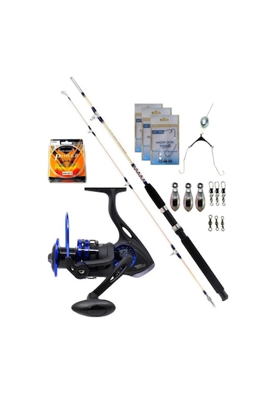 Remixon Makine 180 Cm. Tekne Kamışı Olta Seti