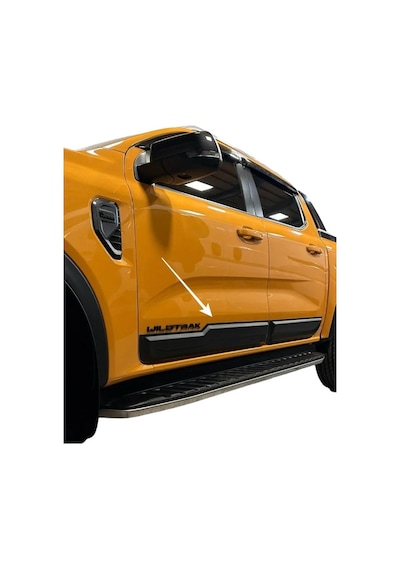 Ranger T9 2023+ Kapı Kaplama Mat Siyah
