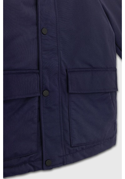 United Colors Of Benetton Erkek Çocuk Mont Bntb23316 Lacivert Lacivert