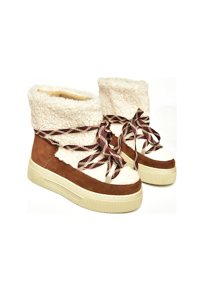 Fox Shoes T476500702 Taba Süet Kalın Tabanlı Kadın Bot Taba Fox Shoes T476500702 Taba Süet Kalın Tabanlı Kadın Bot Taba