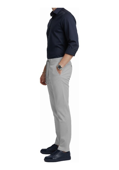 Deepsea Erkek Gri Esnek Kumaş Slim Fit Beli Lastikli Günlük Spor Pantolon 2601070 Gri Deepsea Erkek Gri Esnek Kumaş Slim Fit Beli Lastikli Günlük Spor Pantolon 2601070 Gri