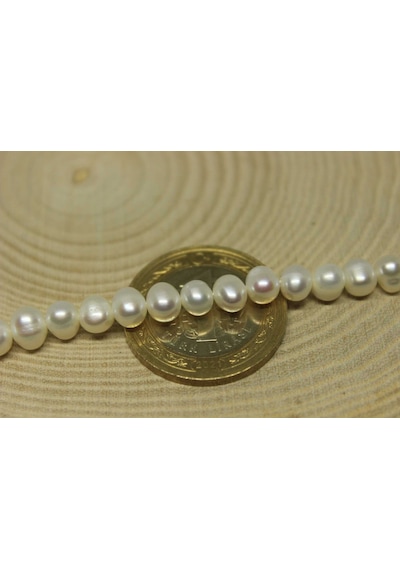 İnci Royal Quality 6mm/4 adet Gümüş