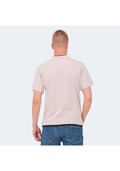 Slazenger VRENI Erkek  Taş Gri Tişört