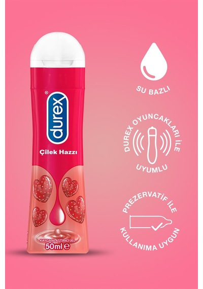 Durex Play Kayganlaştırıcı Jel Çilek Hazzı 50 Ml