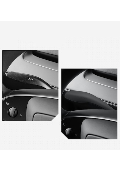 Tesla Model Y Juniper İçin Uyumlu Direksiyon Sinyal Kolu Kapağı Beyaz