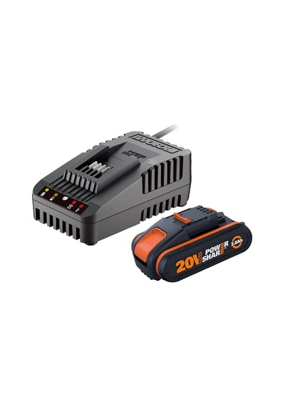 Worx WA3601 20V 2.0Ah Powershare Li-Ion Akü ve Akü Şarj Cihazı
