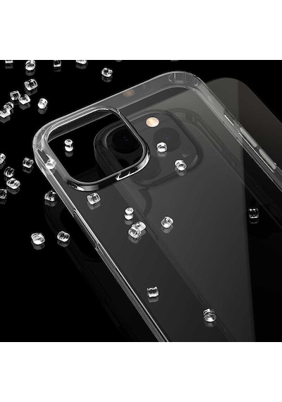 Mobilteam Apple iPhone 12 Pro Uyumlu İmax Silikon-siyah Siyah
