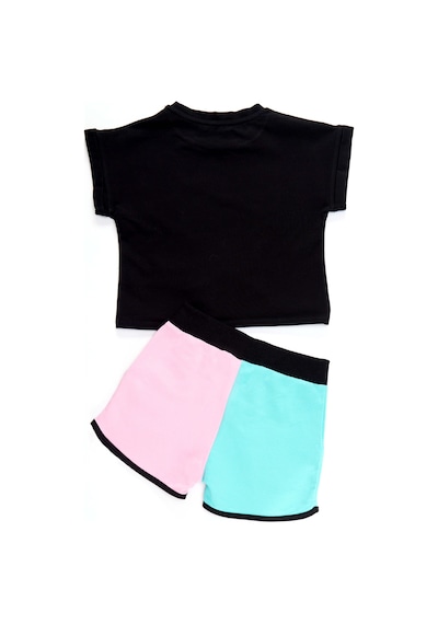 Denokids Mshb&g Renkli Yıldız Kız Çocuk T-Shirt Şort Takım Çok Renkli