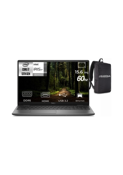 Dell Latitude 3550 N010L355015U-08 i7-1355U40 GB 1 TB SSD 15.6" Dos Dizüstü Bilgisayar