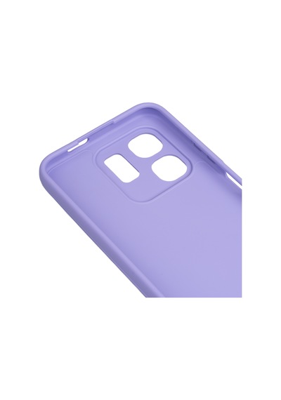 İnfinix Smart 9 Kılıf Zore Biye Silikon Lacivert