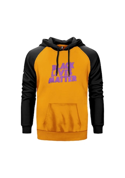 Black Sabbath Black Lives Matter Sarı Renk Reglan Kol Sweatshirt Sarı