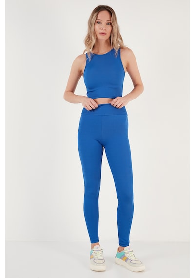 Lela Fitilli Super Crop Örme Bayan Atlet 5865554 Saks