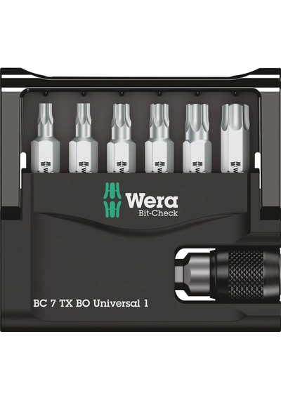 Wera Bit-check 7 Tx Bo Universal Bits Seti 1 05056158001