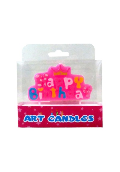 Mum Happy Bırthday Rengarenk Pembe 1 Paket