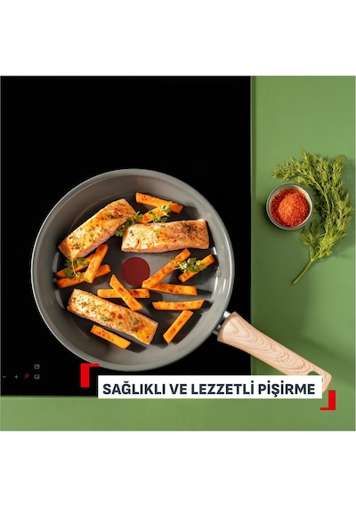 Tefal Renew Artus Seramik Tava - 30 Cm 08 Gri