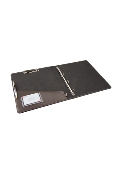 Evrak Sunum Tanıtım Firma Klasörü Sekreterlik A4 250 Yaprak Kapasiteli Ring Binder File Vegan 26,5x32 Cm
