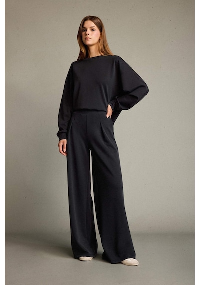 Defacto Regular Fit Normal Bel Düz Paça Modal Pantolon G2911ax25auar225 Antrasit