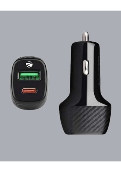 3a Güç Kapasiteli Usb & Type-c Çakmaklık Şarj Adaptörü 1