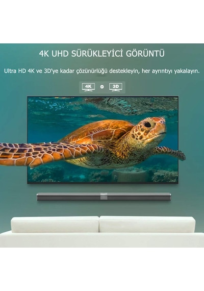 Ugreen 4K 60Hz Displayport to Displayport Kablo 2 Metre