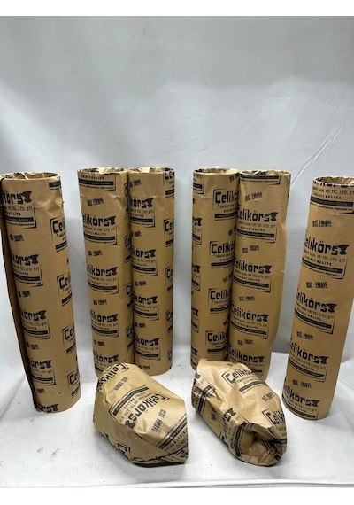 6 Parça Soba Boru Seti Mat Siyah - Antrasit 6 Tam Boy - 2 Dirsek 0.40mm